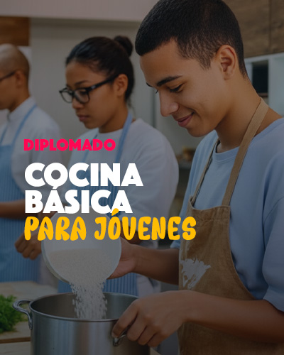 Diplomado de Cocina Básica para Jóvenes